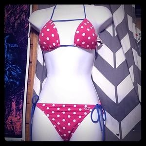 Hollister polka dot bikini